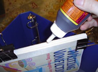 gorilla glue  DIY Bookbinding